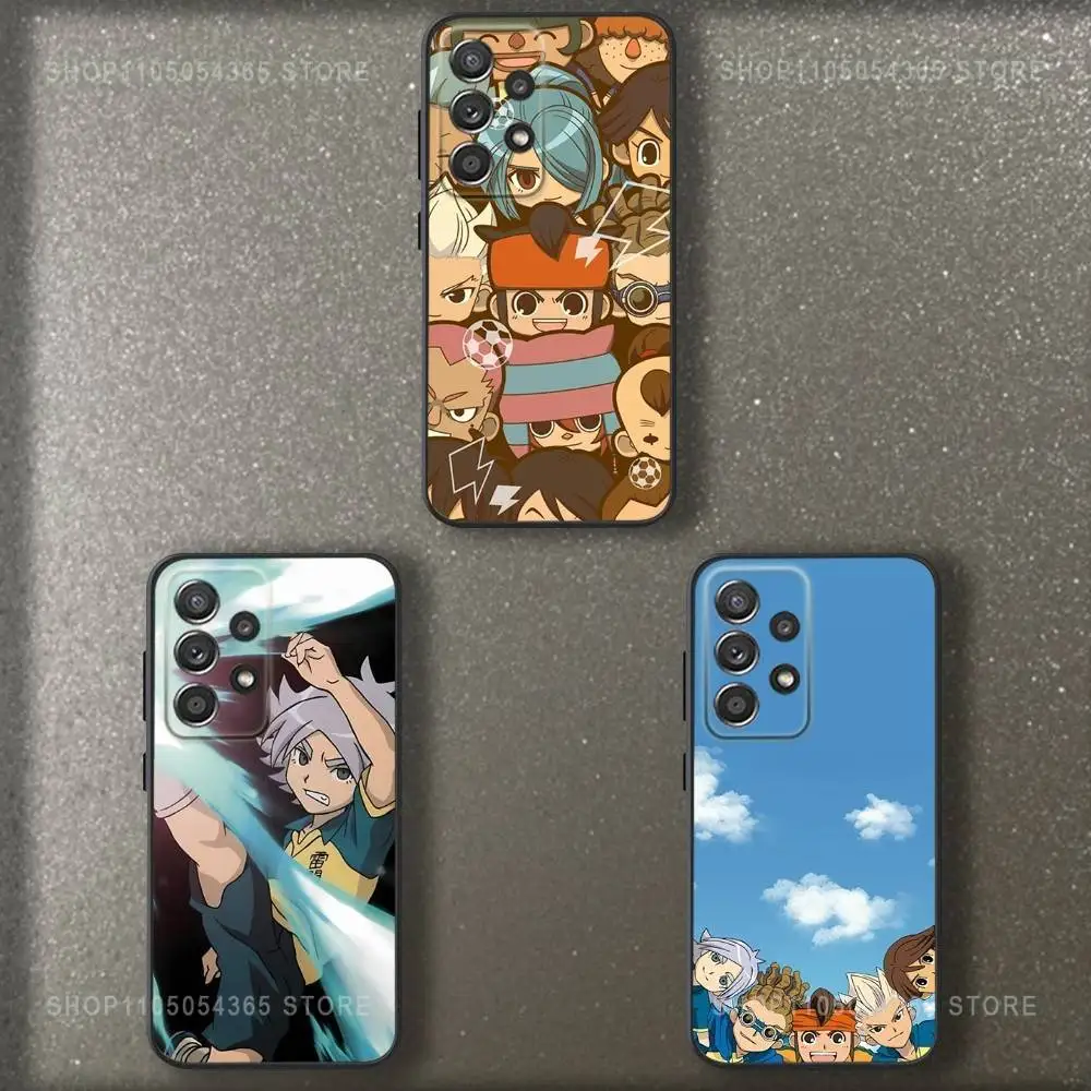 

Aniem I-Inazumas E-Eleven 11 Phone Case For Samsung S 25,24,23,22,30,21,10,9,Ultra,Plus,Lite,FE,4,5 G Soft Black Case