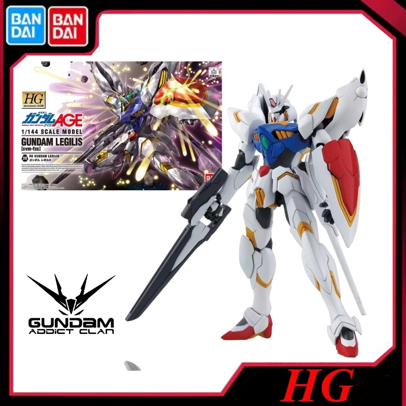 

В наличии Bandai Original HG AGE 29 1/144 Reggie Vegan Gundam Сборка моделей Коллекция праздничных подарков Украшения Фигурки
