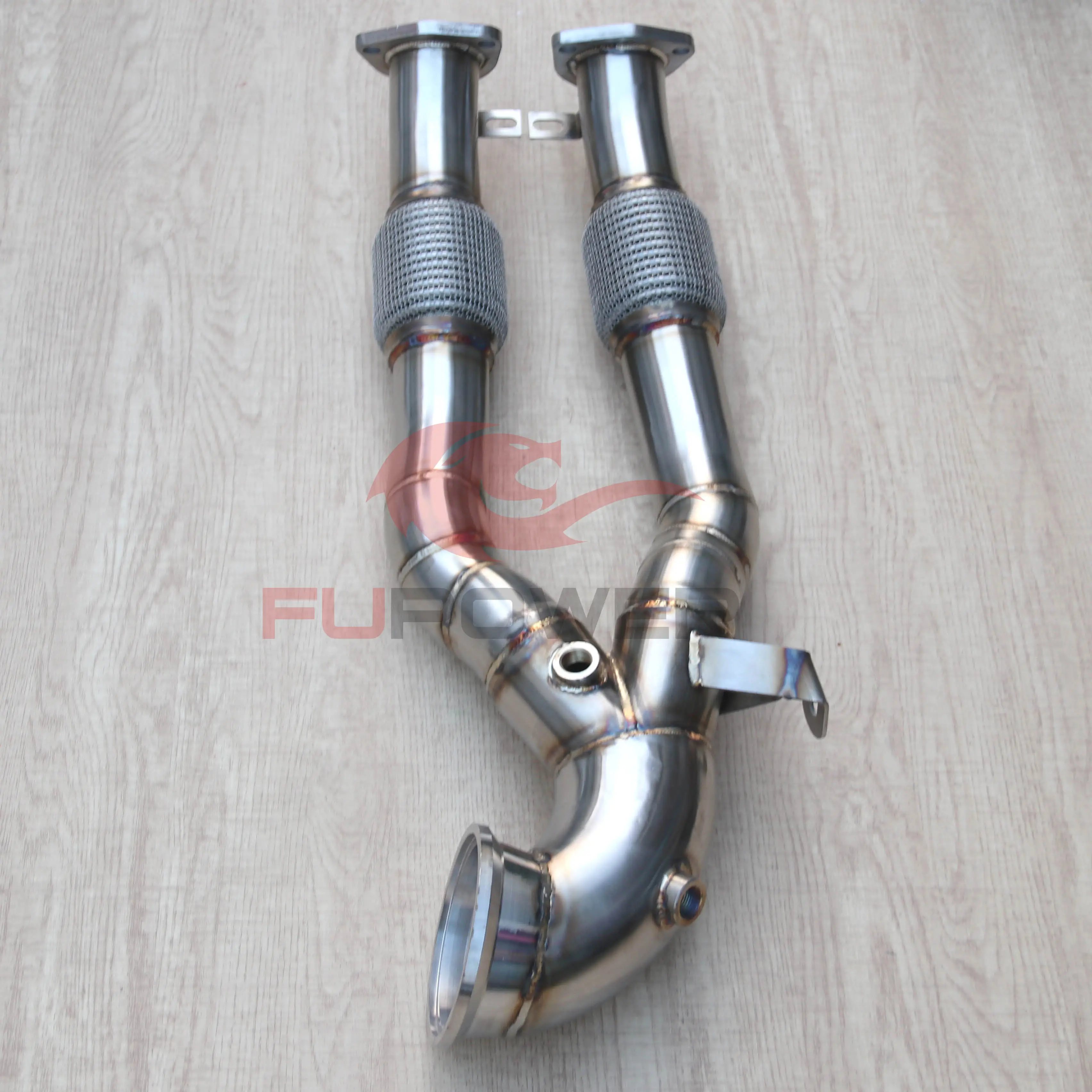 

For 2017+ AUDI RS3 8V.2 / TTRS 8S RACEPIPE DOWNPIPE