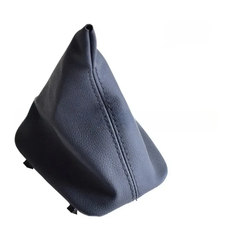 1pcs for Car Shift Gear Stick Manual Shift Boot Black Leather Boot with Frame E30 E36 E39 E46 E81 E82 E87 E88 E90 E91 E92 E93