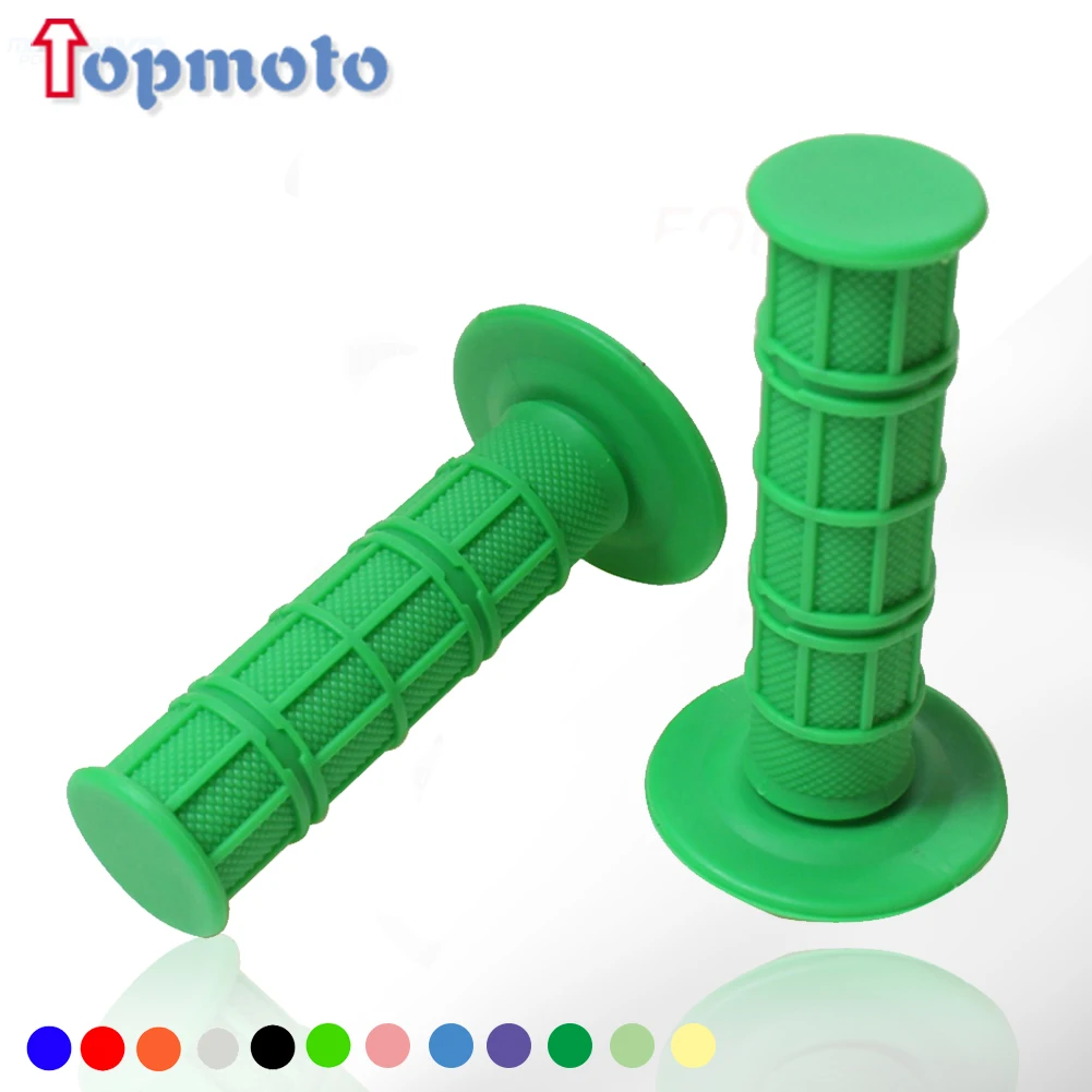 22mm 24mm Motorräder Grip Dirt Bike Griffe 7/8 "Gummi Biker Roller Griff Grip Für Lenker Mx Kissen top Gas 22mm Bar