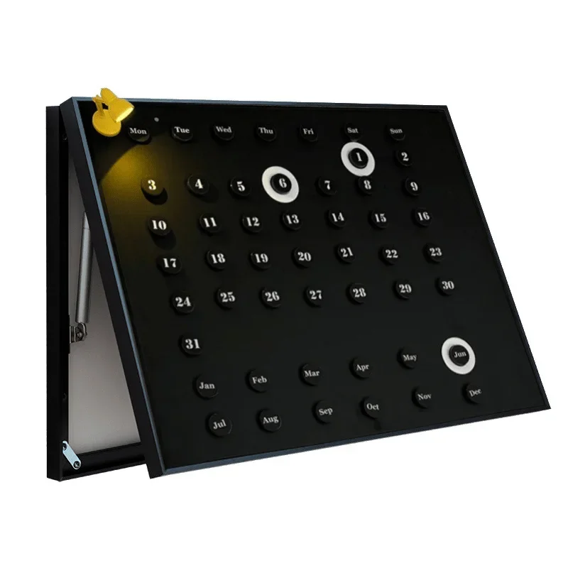 

Digital calendar meter box decorative painting, signage refrigerator sticker, blackboard painting