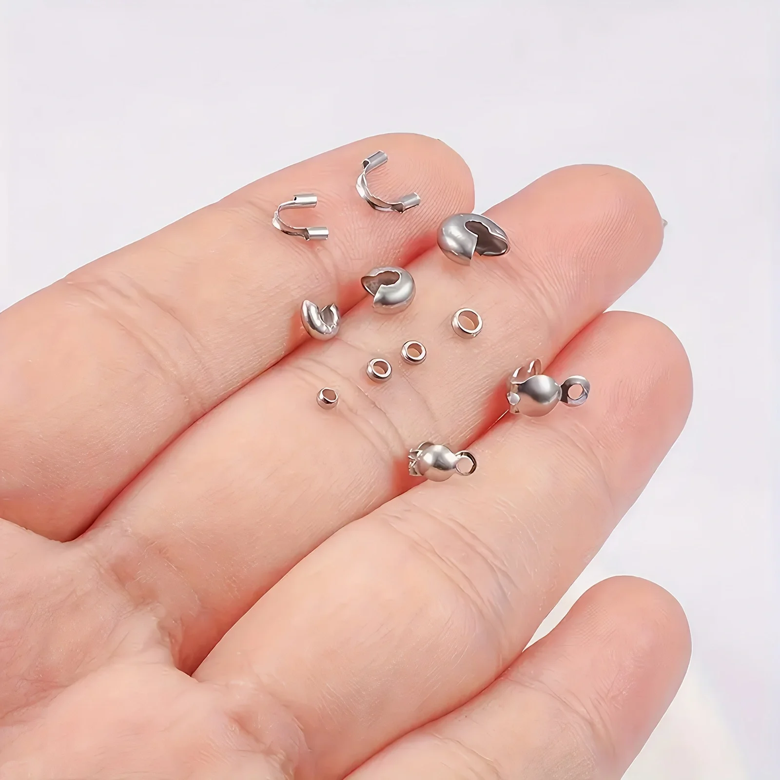 1203 Teile/Set, 1 Werkzeugset für die Schmuckherstellung, DIY Perlen-Draht-Armband, Halskette, Schlüsselanhänger-Zubehör für die Schmuckherstellung – Detail 3