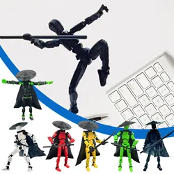 3rd Generation Lucky 13 Figure Toys Dummy 3D Printed Movable Shapeshift Robot Action Figuras DIY Mannequin Decompression Gifts