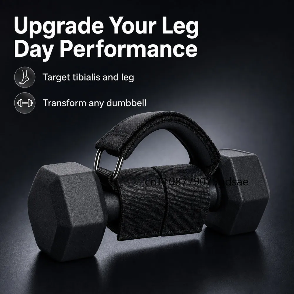 Shin Splint Relief Strap - Enhance Calf Strength, Flexibility & Mobility, Adjustable Weight for Customizable Resistance Training