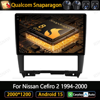 Android 15 Car Radio For Nissan Cefiro 2 1994-2000 GPS Wireless Carplay Auto Head Unit Autoradio Viedo Player Navigation 5G WIFI