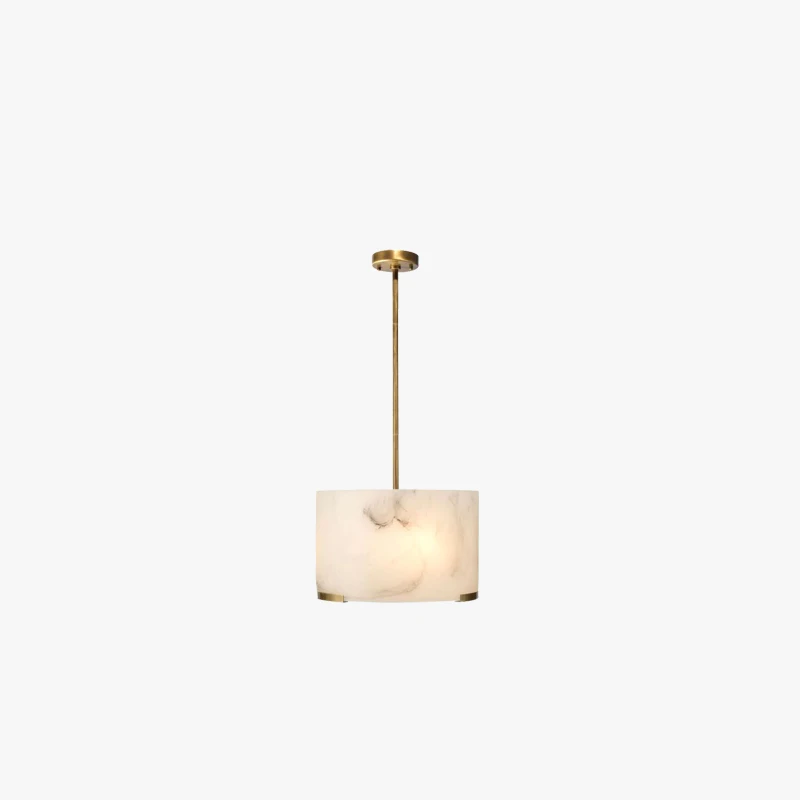 

New Chinese marble chandelier designer light luxury Chinese style modern simple villa living room atmosphere dining room bedroom