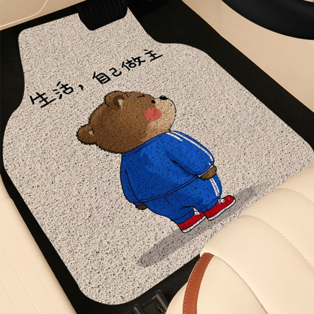 سجادات أرضية لملف السيارة قابلة للتشذيب طوال الموسم ومقاومة للانزلاق وسهلة التنظيف لعائلات السيارات المتعددة #3