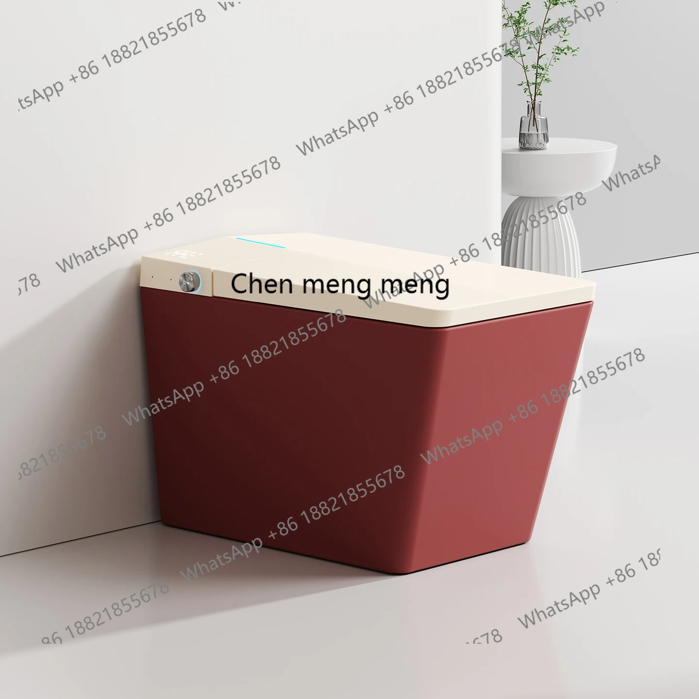 

Fully automatic integrated siphon instant heat ceramic toilet without water pressure limit smart toilet