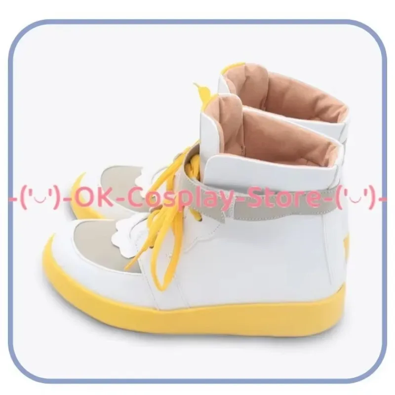 [Custom Made] Magic Future Len Cosplay Shoes Halloween Carnival Boots PU Leather Shoes Anime Cosplay Props