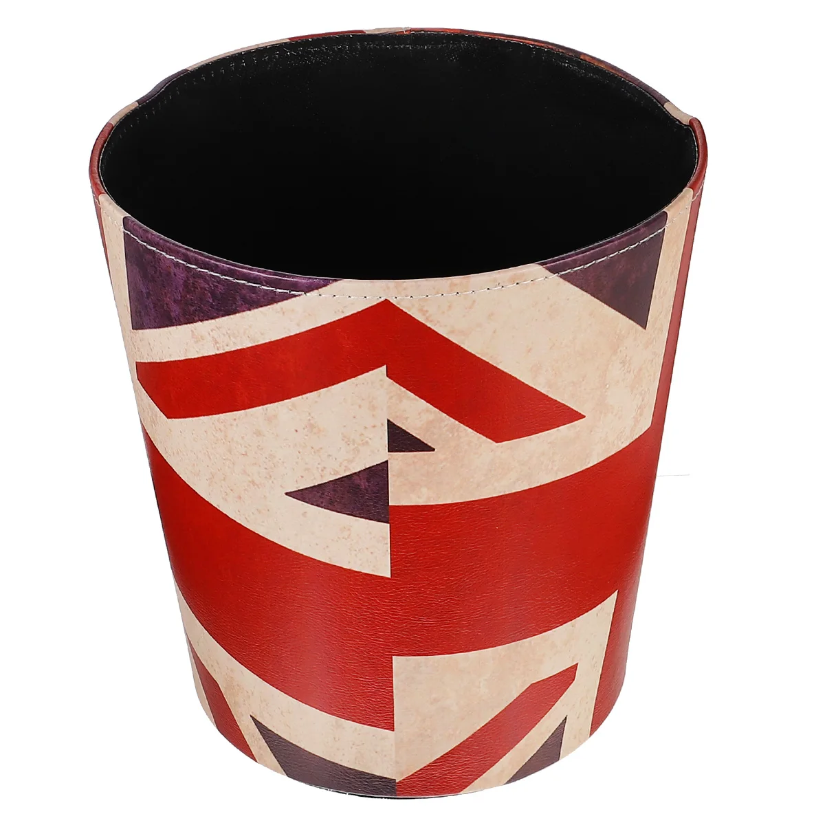 

Retro Trash Can Waste Container Home Office Storage Bin Reusable Environmental Kitchen Bedroom Living Room Study