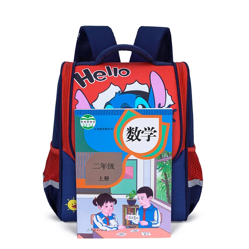 ديزني جديد الكرتون طوالة رياض الأطفال على ظهره الكرتون الابتدائية حقيبة مدرسية 3-8 سنة صبي طفلة على ظهره