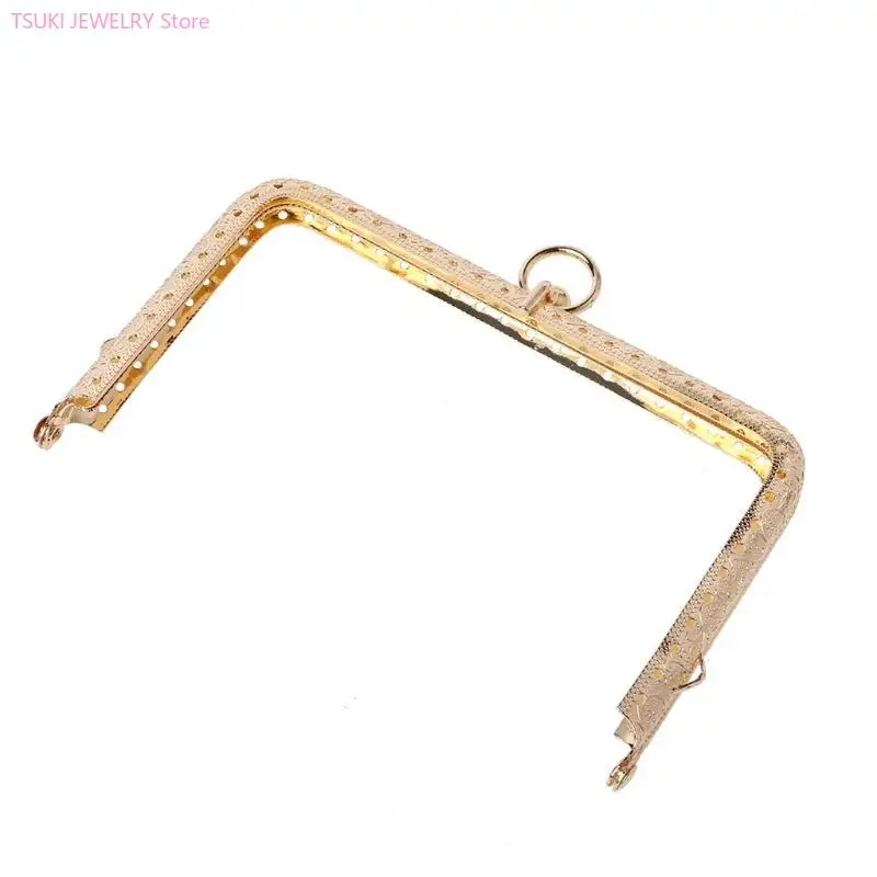 62Ke 1pc borsetta per borse borse borse borse borse telaio bloccaggio bacio metallo 13,8