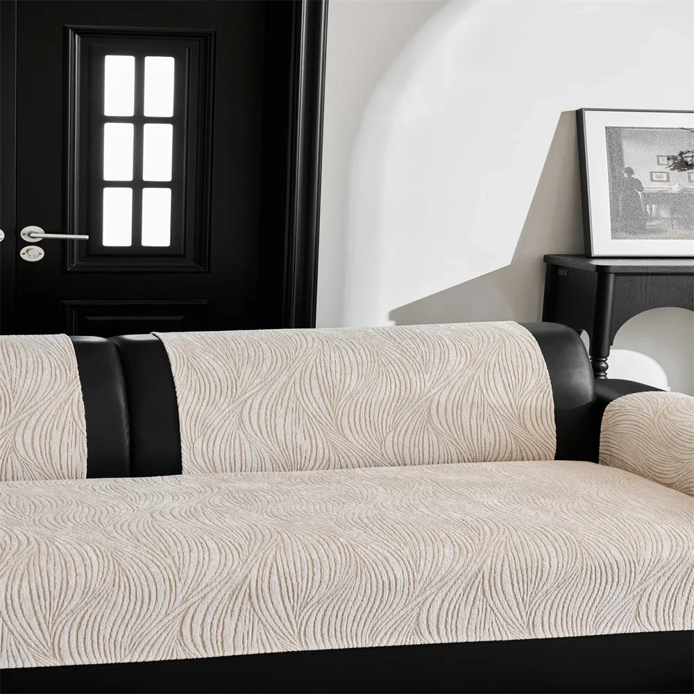 Sofa Cushion New Style Imitation Cotton and Linen All-season Anti-slip Cross-border Sofa Cover Full-cover Sofa Scarf