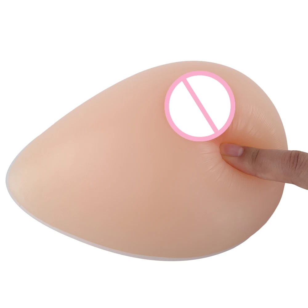 1 PCS 100% Artificial Silicone Realistic Fake Breasts Form Fake Boobs for Prosthesis Mastectomy Crossdresser Transgender Cosplay