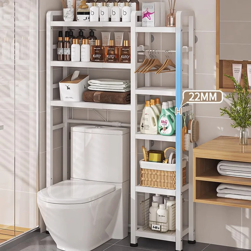 Toilet Storage Bathroom Cabinet Shelves Makeup Display Gadgets Space Saver Cupboard Modern Slim Archivadores Room Furniture