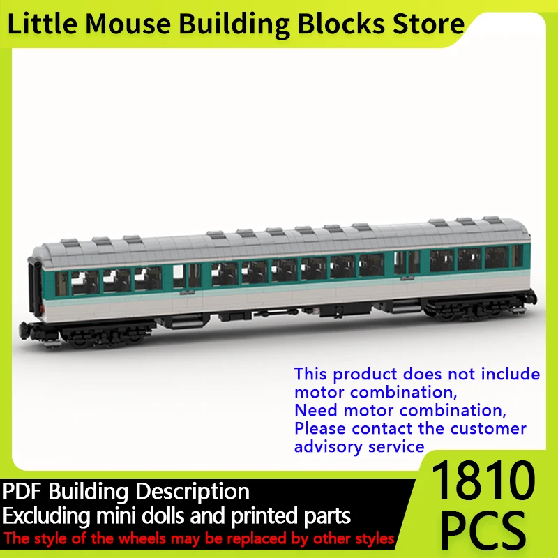 

Модель городской автомобиль MOC, строительные кирпичи, железная дорога, 1-й 2-й класс, поезд, модульные технологии, подарки, праздник, сборка, детские игрушки, костюм