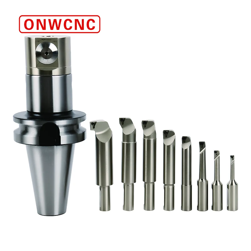 Boring Head Set Chinese Lathe Tool Boring Head Set NBJ16 With BT30 Shank Boring Head