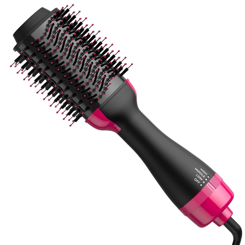 ABZA-Hair Dryer Blow Dryer Brush In One 4 In 1 Styling Tools Hair Dryer And Styler Volumizer, Hot Air Brush For Drying, Strai EU