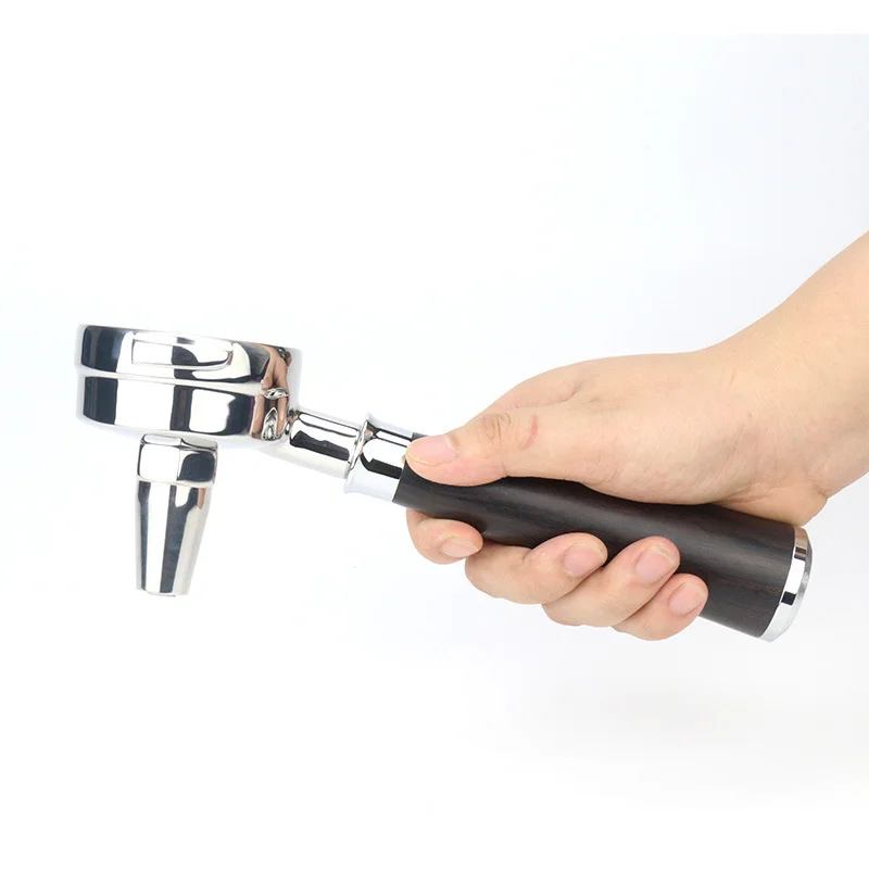 فلتر بورتافلتر شاي E61 مع مقبض خشبي M10 لـ VBM، MKF، SLAYER، Lelit Mara X، XLVI E61 ماكينة إسبريسو فلتر بورتافلتر 58 ملم #6