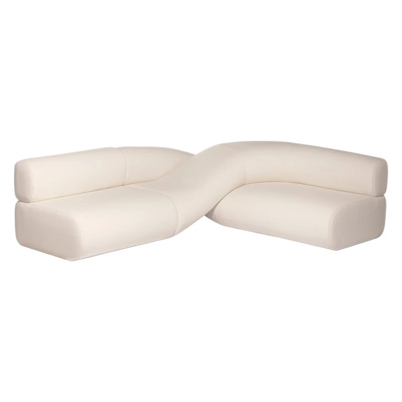 

Nordic creative special-shaped corner 7-shaped sofa lobby long irregular modern twist Internet celebrity twist