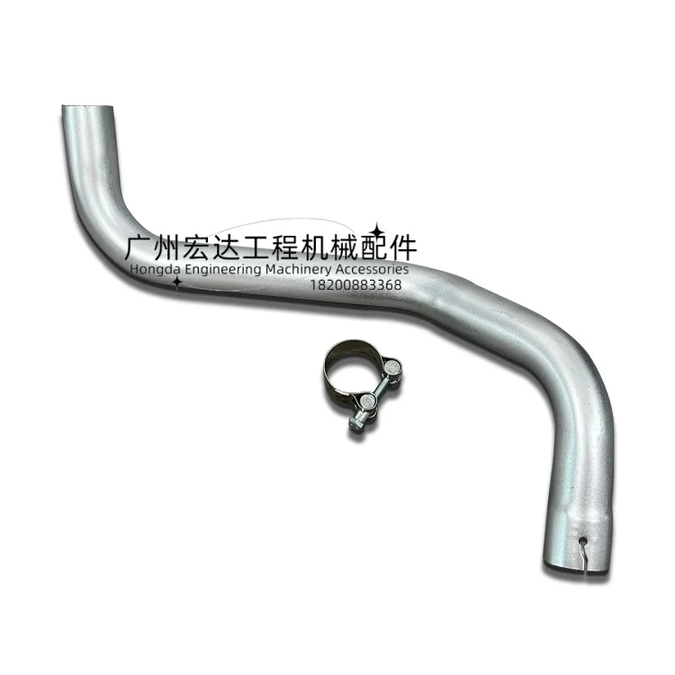 Excavator Kubota U30/35/135 Tail pipe Exhaust pipe  muffler  over the air outlet