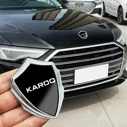 car stickers 3D metal accsesories auto accessory for For SKODA KAROQ