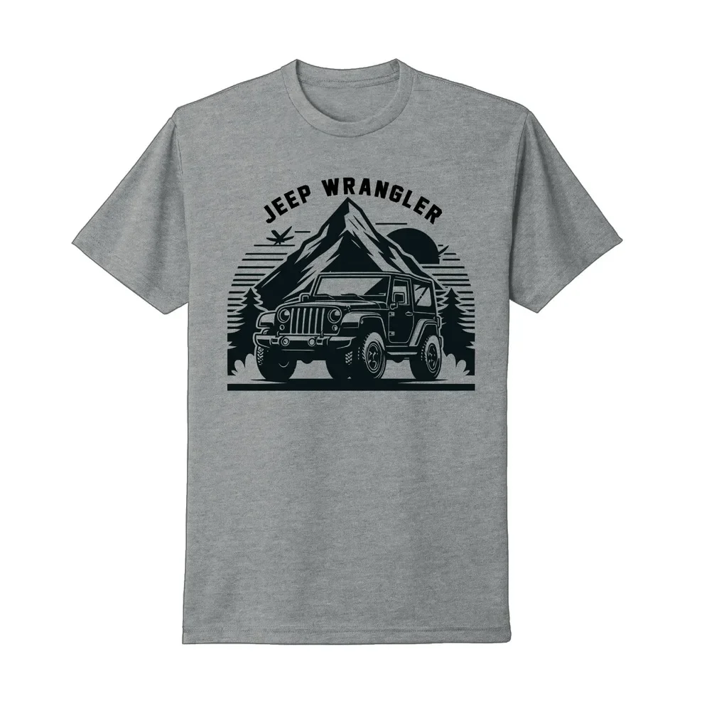 Rub Adventure Grey T-Shirt   T-shirts for Tees  tops Unisex Summer Short Sleeve