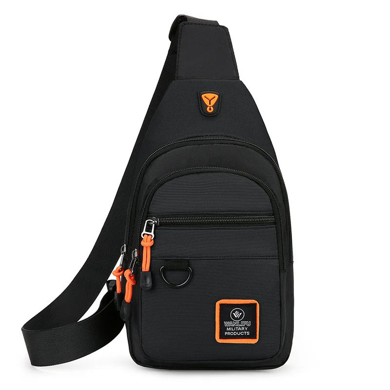 Herren Freizeit Outdoor Wandern Fahrrad Schultertasche Wasserdichte Sport Umhängetasche Reise Rucksack Herren Brusttasche Schultertasche – Detail 11