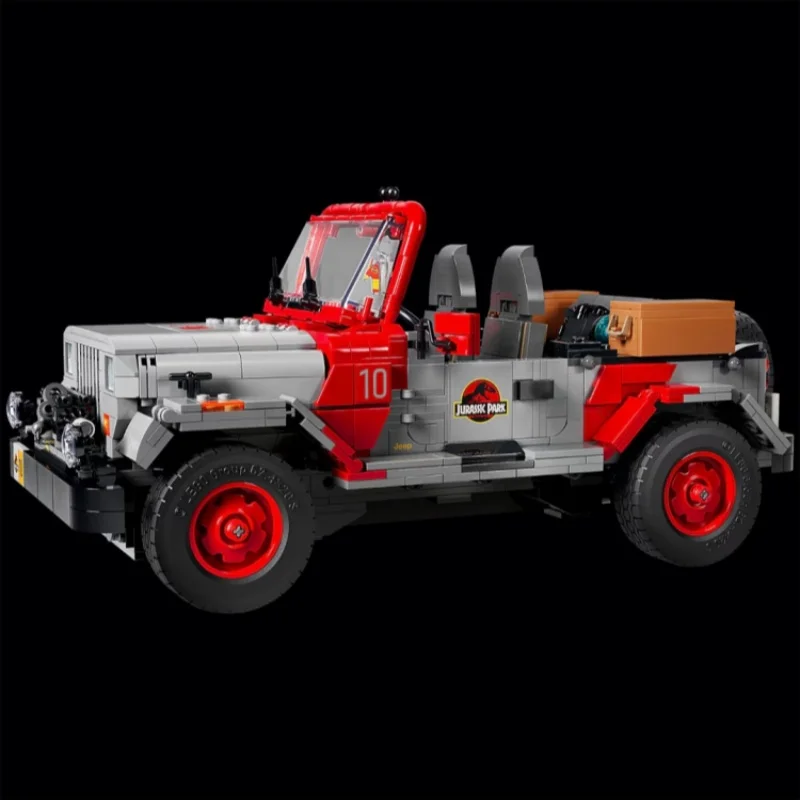 Jurassic World Series Jee Wrangler Movie Vehicles Model Toys Birthday Gifts Bricks Building Blocks Compatible 1924pcs for Adults image 3