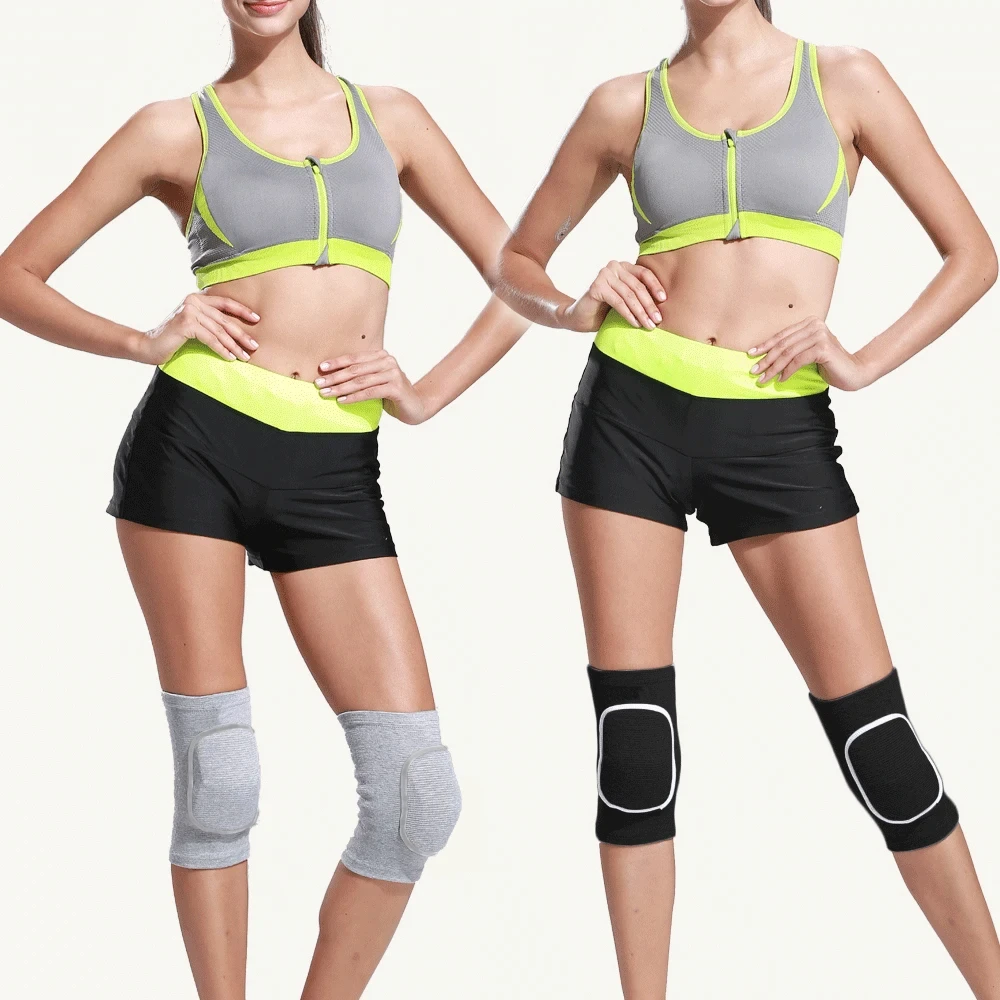 1 Paar Sport-Knieschützer für Männer und Frauen, Sport-Kompressions-Kniebandage für Tanz, Yoga, Volleyball, Fußball, Laufen, Radfahren, Tennis – Detail 9