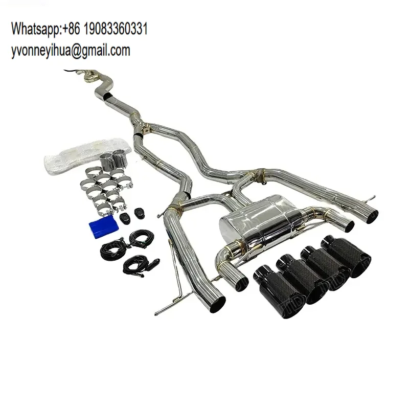 

Высокопроизводительная однопоточная выхлопная система Valvetronic Catback для BMW G8x G80 G82 M3 M4