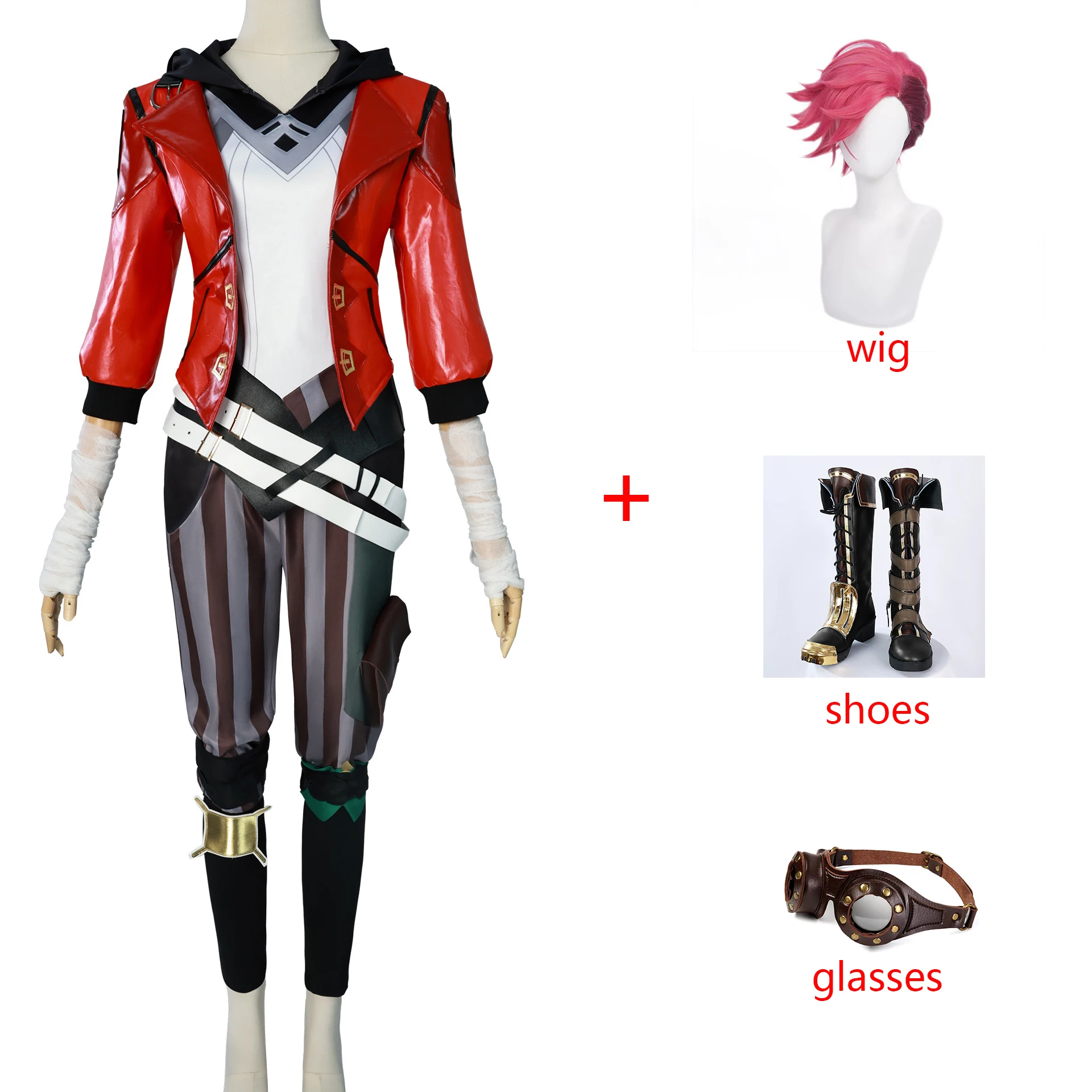 Vi Acrane Cosplay C…