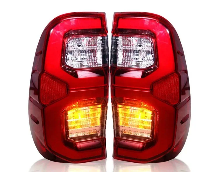 WZXD Pickup Trunk Car Back Tail Lights Kit Rear Lamp Turn Signal Auto Accessories For  Hilux Revo Rocco 2015 2016 2021