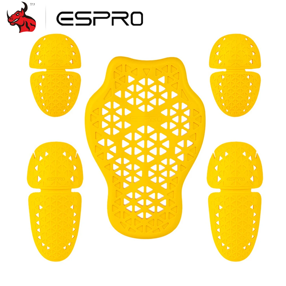 Motorcycle Jacket Back Protector Motorbike Motocross Shoulder Elbow Pads CE2 Certified Universal Built-In Protective Gear