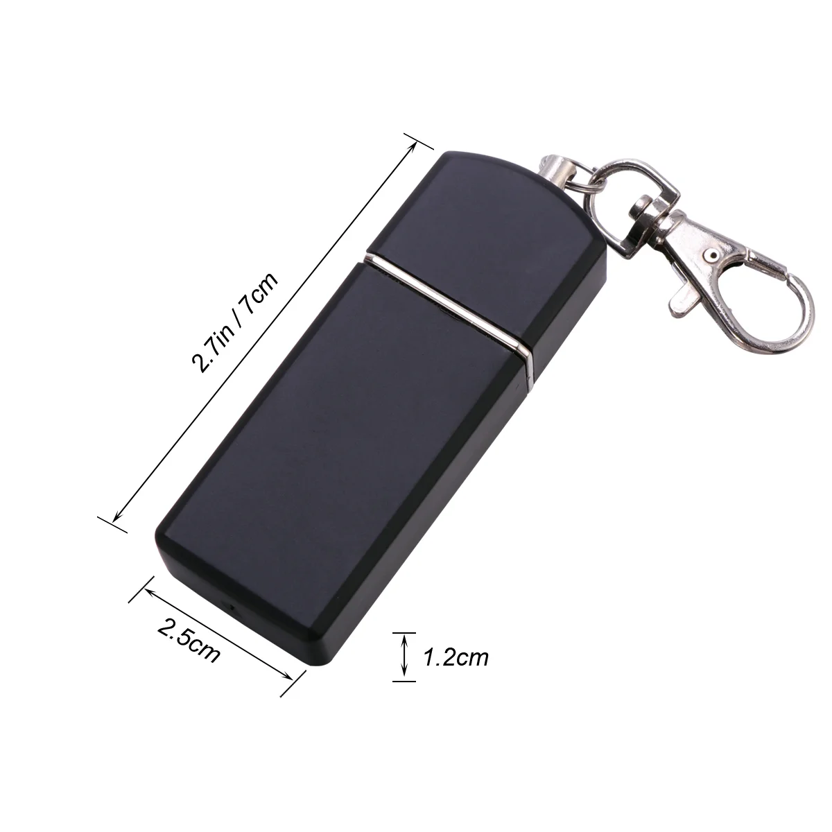 Portable Ashtray Pocket Ashtray with Keychain Holder for Outdoor Picnic Car Travelling