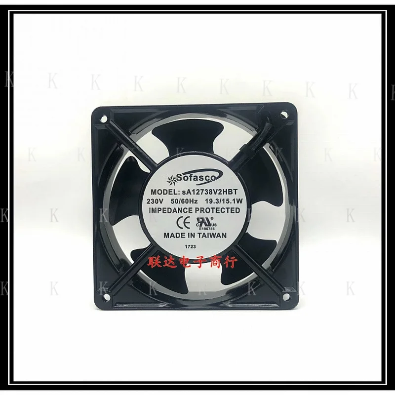 C FOR Sofasco MODEL sA12738V2HBT 230VAC 50/60HZ 19.3/15.1W Cooling Fan