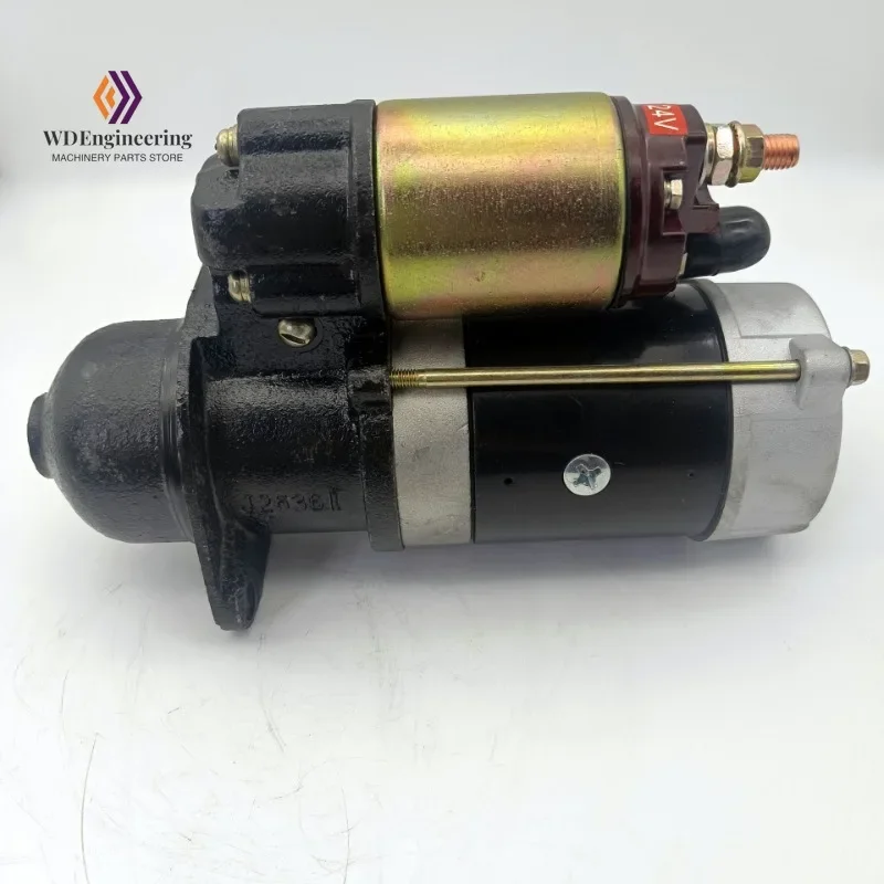 Stater Motor QDJ1408 FOR KM186 KM130ED 4100 Dongfeng 12V 3.8KW 9T