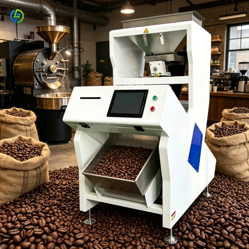 Color Sorter Machine Auto Optical Sorting Rice Coffee Bean Rye Kernel Industrial Cleaning Facility