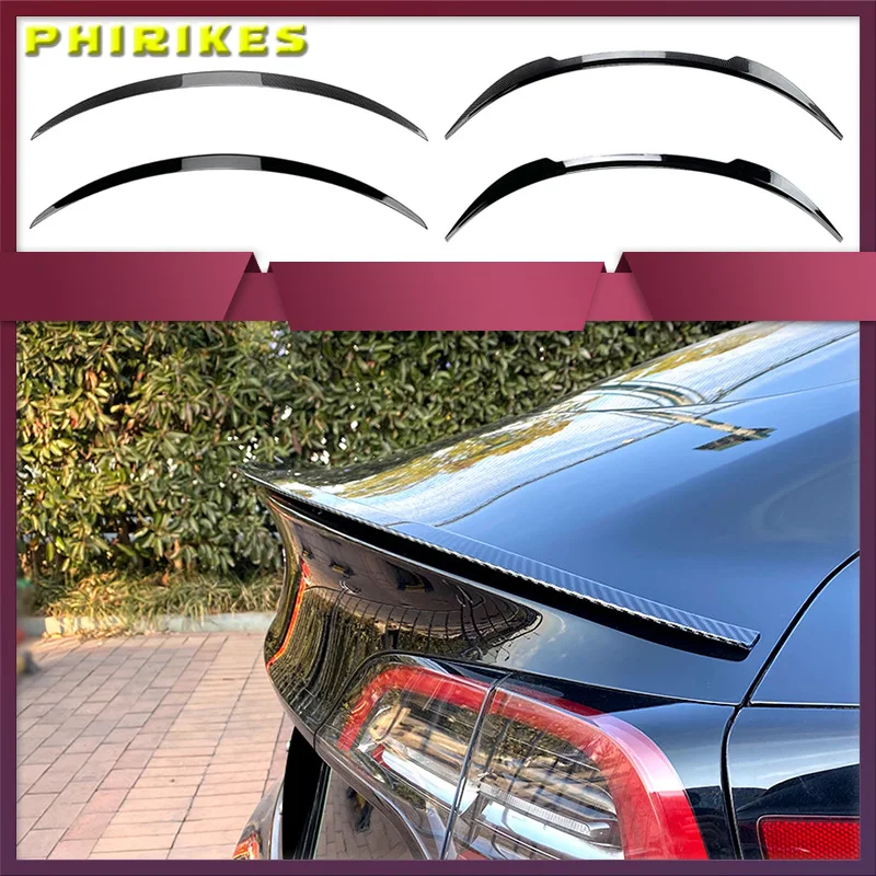 For Tesla Model 3 Maxton 2017-2023 Spoiler Newest  Accessories Rear Spoilers Wings High-performance