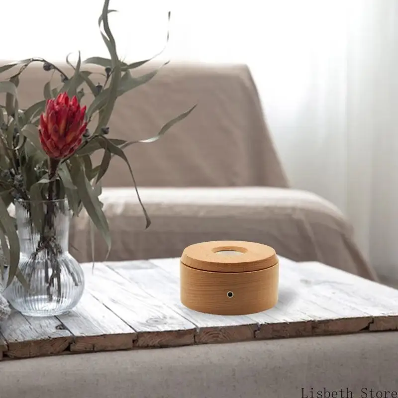 124A Light Rotating Platform Coloring USB مدعوم من الكائنات الزخرفية