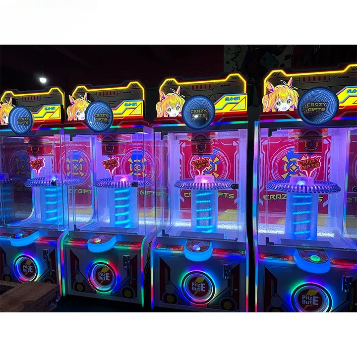 IFD New Arrival Mini Electronic Crane Claw Machine Gift Prize Coin Operated for Game Center for Sale