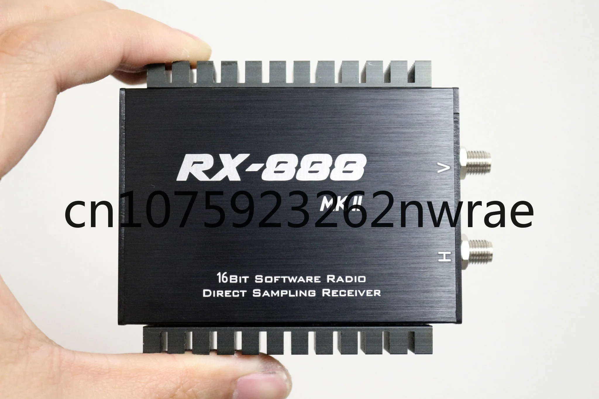 Imagem -03 - Rádio do Receptor do Sdr do Adc Rx888 Mkii Mk2 Mk2 Adc Ltc2208 16bit Amostragem Direta R828d Rx888 Plus 1khz64mhz