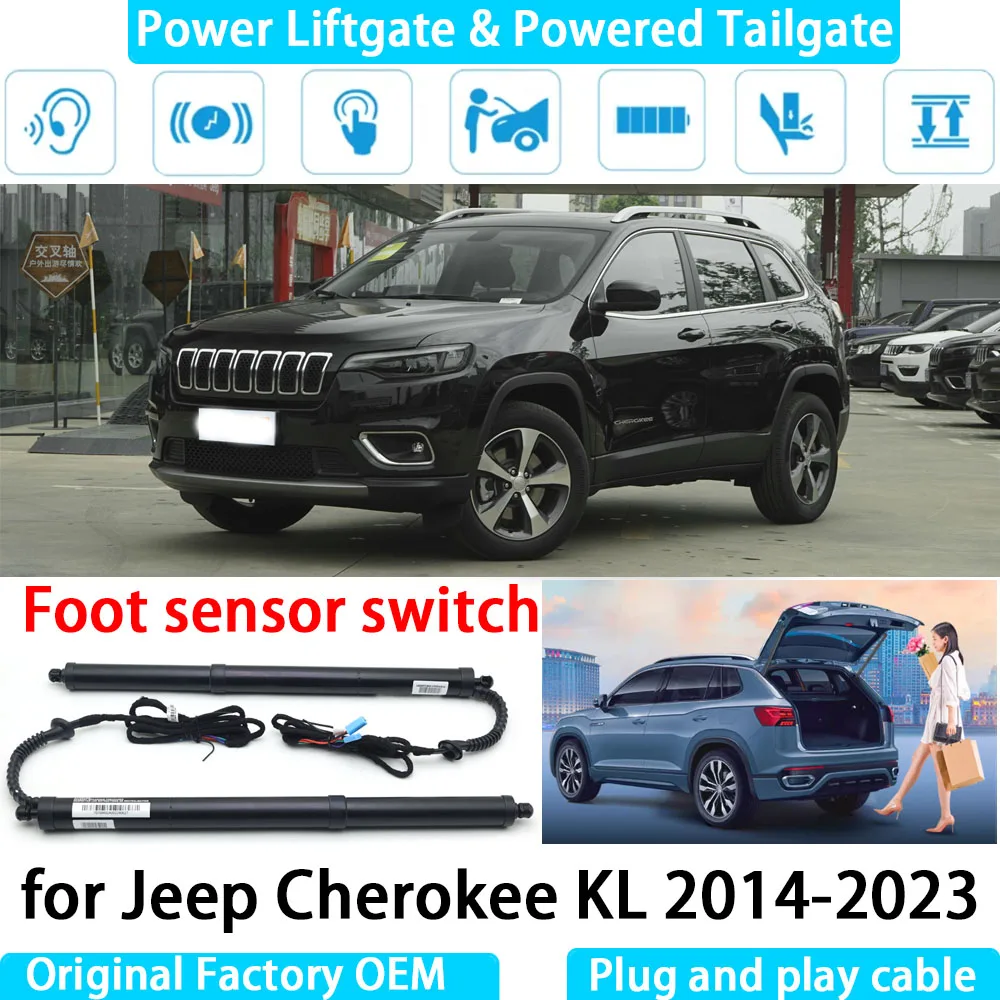 

for Jeep Cherokee KL 2014-2023 Automatic Electric Power Liftgate Powered Tailgate Strut Tail Gate Lift System