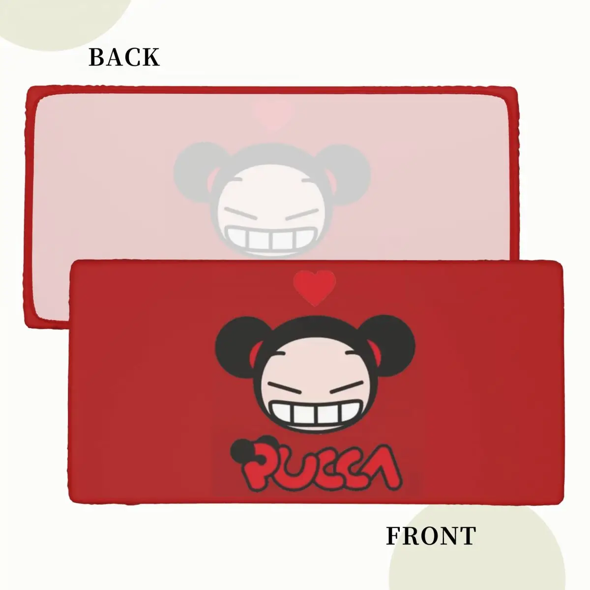 Pucca Anime Custom Rectangular Tablecloth Oilproof Table Cover for Dining Events Table Cloth