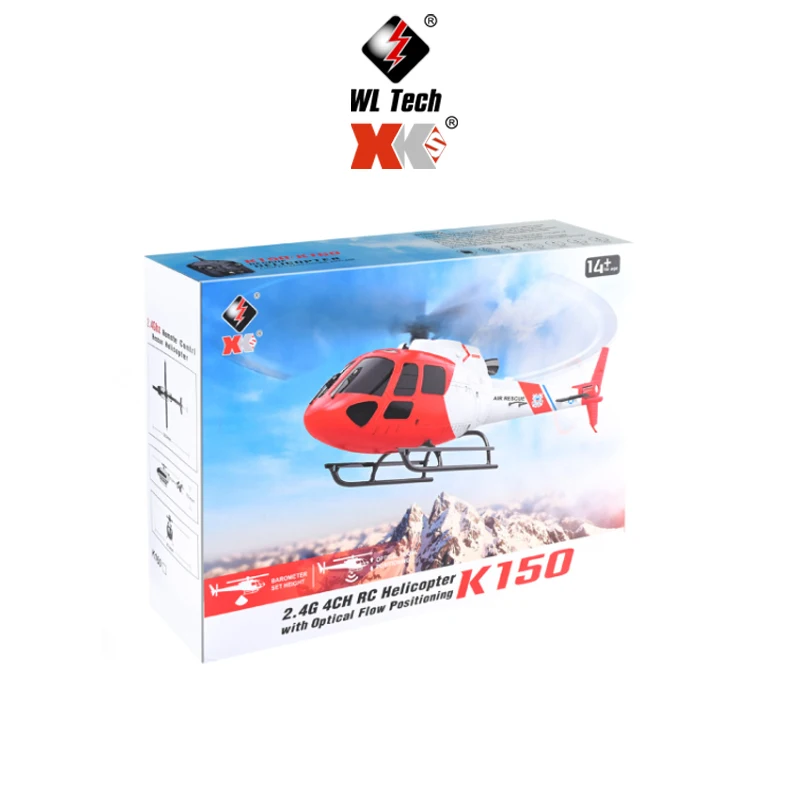 Wltoys K150 AS350 RC Helicopter Little Squirrel 4 channels