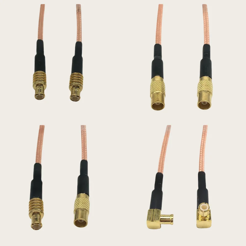 RG316 MCX Male Plug to MCX Male Female Connector Straight RF Coaxial Jumper RG-316 Cable For Radio Antenna