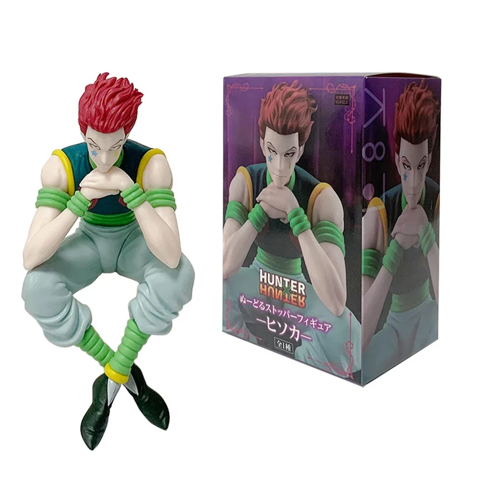 14 cm Hunter×Hunter Anime Figur Phantom Troupe Hisoka Action Figur Nudel Stopper Raum Dekoration Nudel Stopper PVC Modell Spielzeug