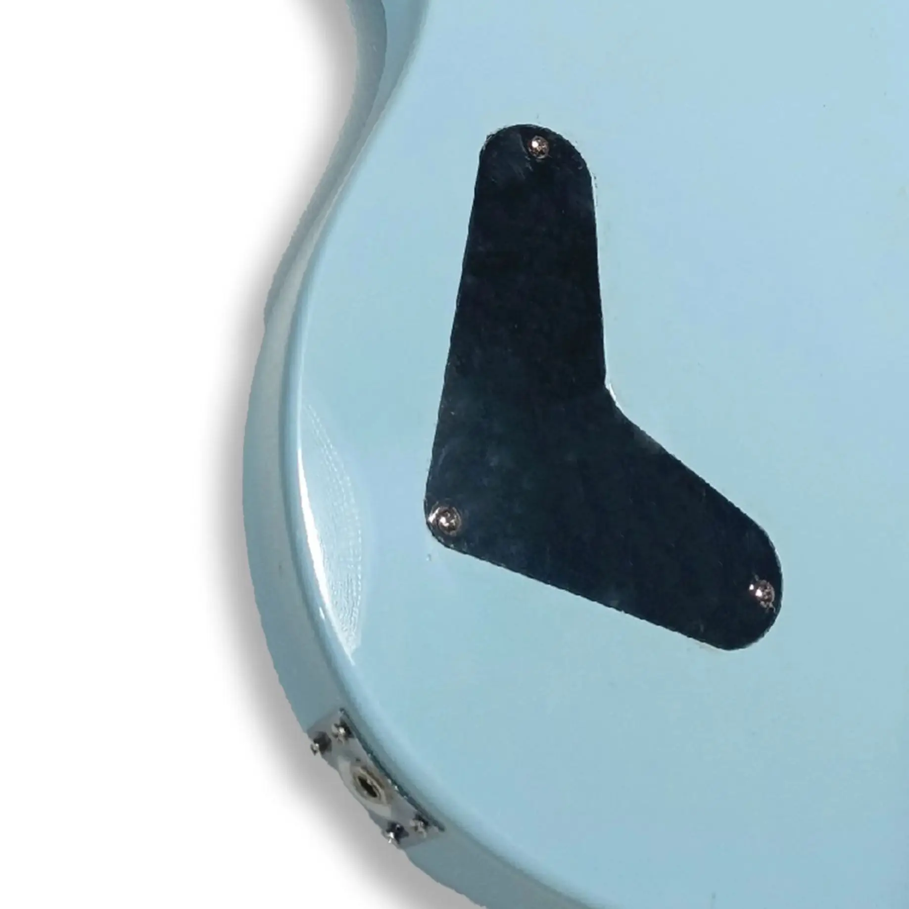 BtShop-Guitare électrique bleu ciel avec incrustation d'oiseau, manche en palissandre, mahNestbody, Nestmahneck