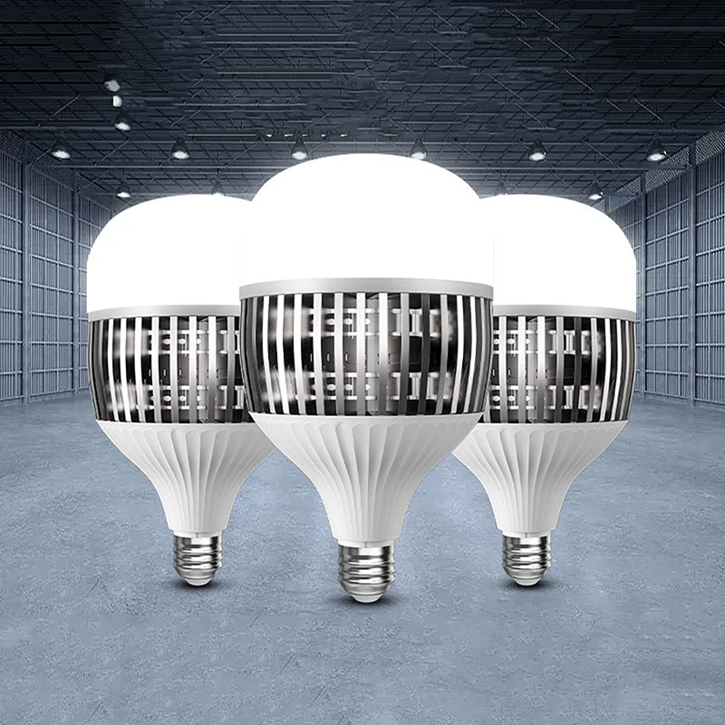 

E27 Led Bulb 220v Lampara Led Light Bulbs High Power 100W Lighting For Home Industrial Garage Lamp